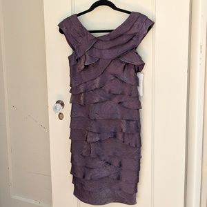 NWT Adrianna Papell Ruffle dress